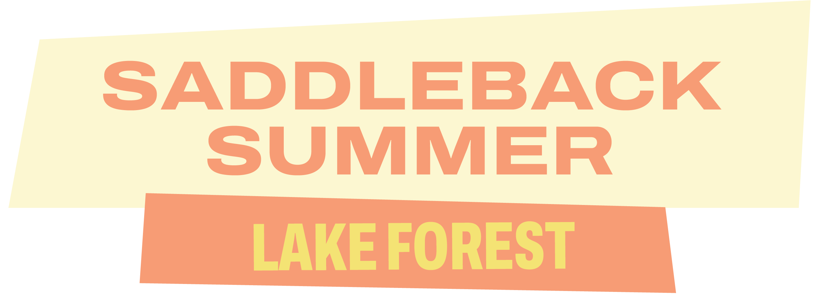 Summer at Saddleback Lake Forest